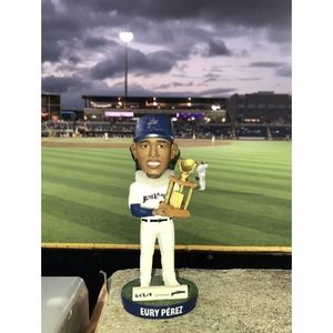 Pensacola Blue Wahoos Eury Perez SGA Miami Marlins AA Bobblehead